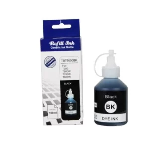 Universal 100ml Black Refill Ink for Brother (BT5000 BK)
