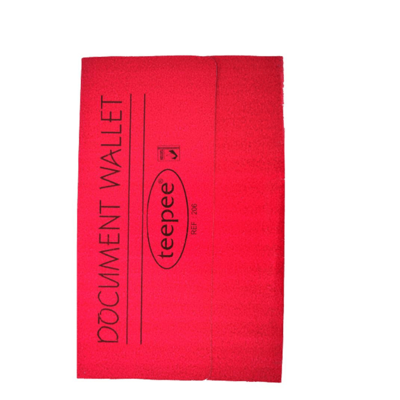 Teepee Manila D/Wallet With Elastic Fastner